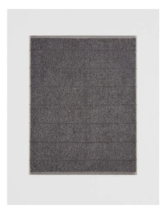 Blake Verified Australian Cotton Bath Mat in Charcoal Marle