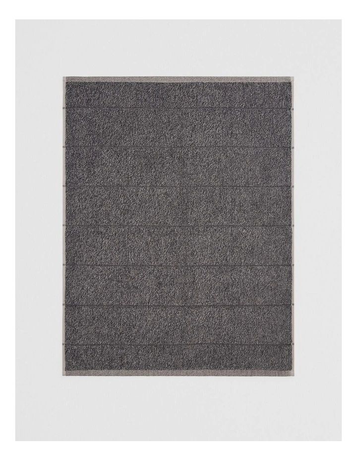 Blake Verified Australian Cotton Bath Mat in Charcoal Marle image 1
