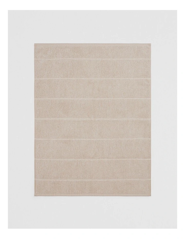 Blake Verified Australian Cotton Bath Mat in Natural Marle image 1