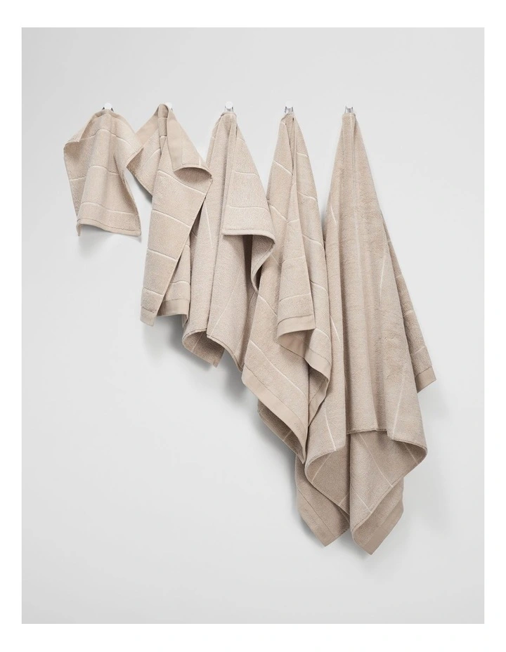 Blake Verified Australian Cotton Bath Mat in Natural Marle image 3