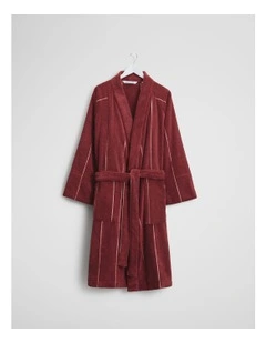 Blake Verified Australian Cotton Bathrobe in Marsala