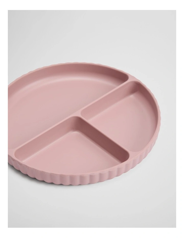 Billie Kids Divided Plate in Lotus image 2