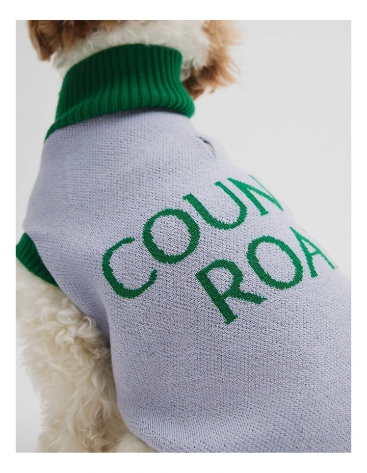 Cr X Hatch Make Sunny Pet Knit in Ciel Blue image 2