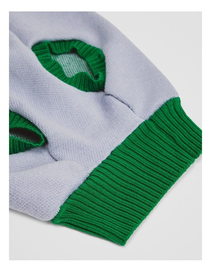 Cr X Hatch Make Sunny Pet Knit in Ciel Blue image 3