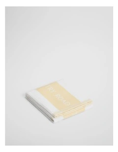 Cr Logo Australian Cotton Tea Towel in Yarrow