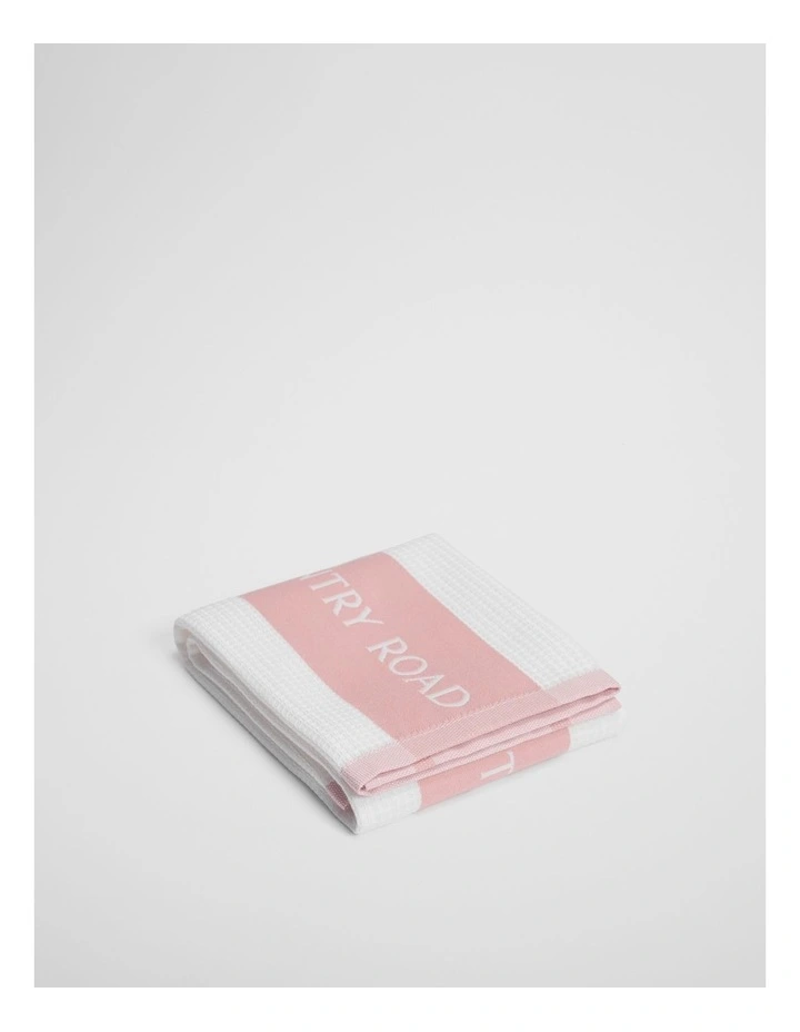 Cr Logo Australian Cotton Tea Towel in Bud image 1