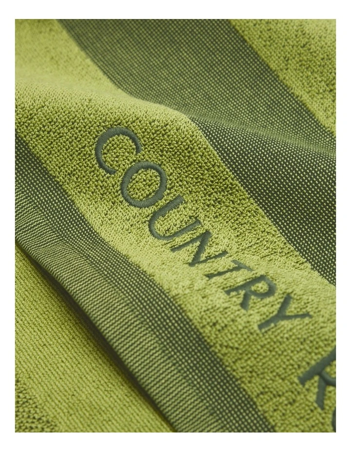 Franklin Australian Cotton Tea Towel in Dark Olive image 2