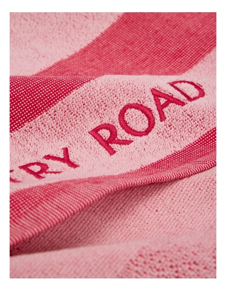 Franklin Australian Cotton Tea Towel in Crimson image 2