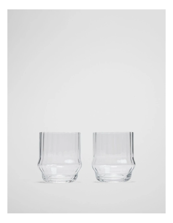 Anya Tumbler Set Of 2 in Clear image 1