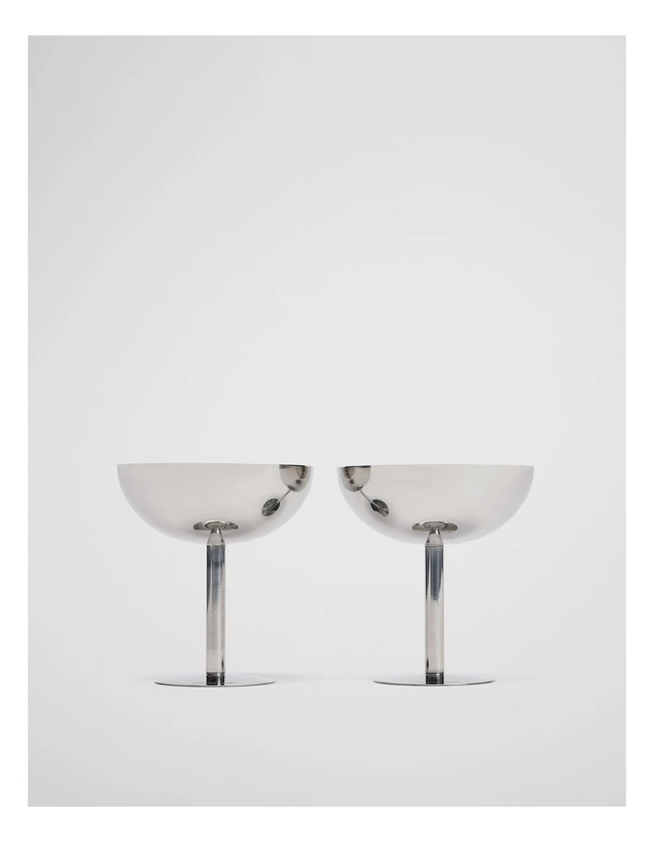 Polly Coupe Set 2 in Silver image 1