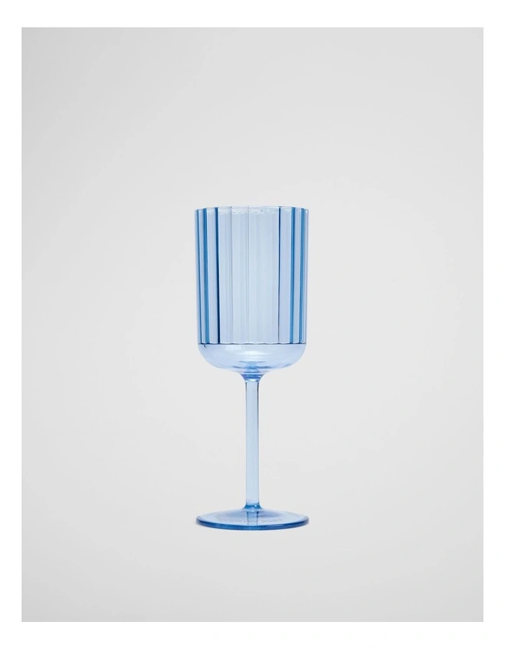 Lorne Wine Glass in Cloud image 1