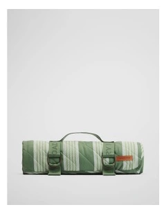 Hastings Picnic Blanket in Evergreen Stripe