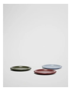Elliot Plate Set Of 3 in Multi