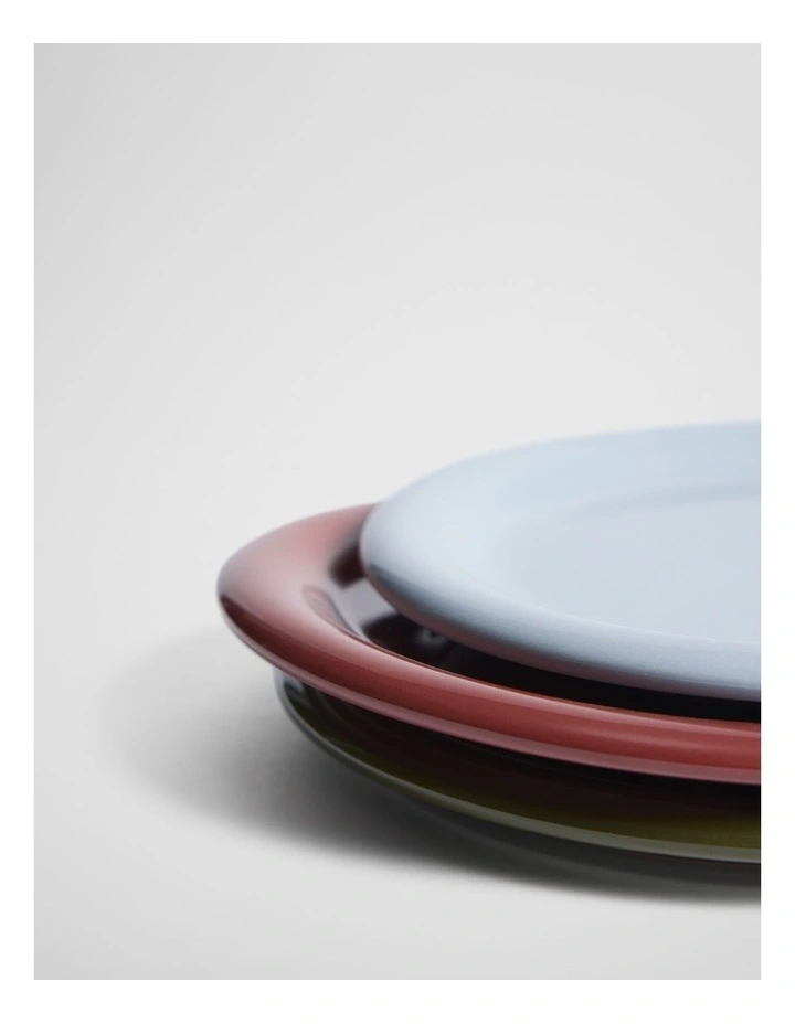 Elliot Plate Set Of 3 in Multi image 3