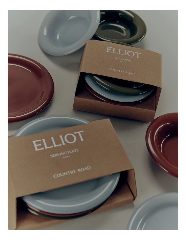 Elliot Dip Bowl Set Of 3 in Multi image 6