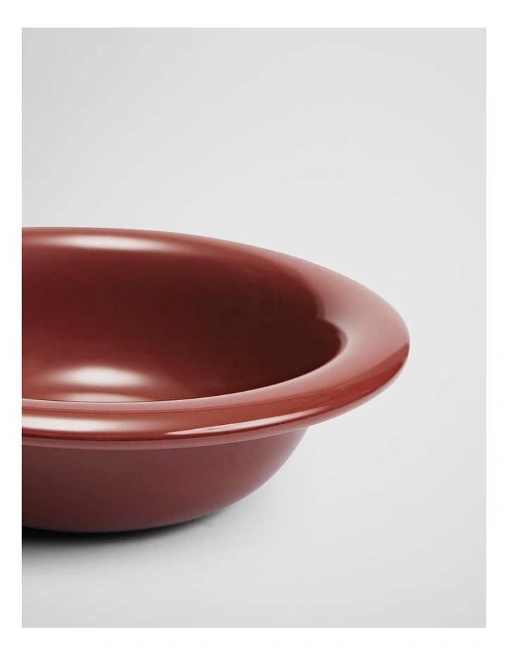 Elliot Small Serving Bowl in Marsala image 3