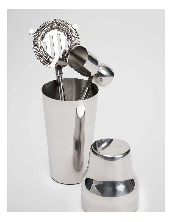 Polly Shaker Set in Silver image 2