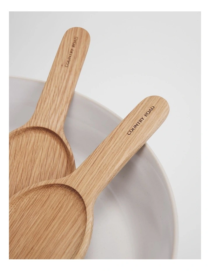 Leone Salad Bowl Set in Natural image 3