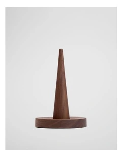 Sierra Ring Stand in Walnut