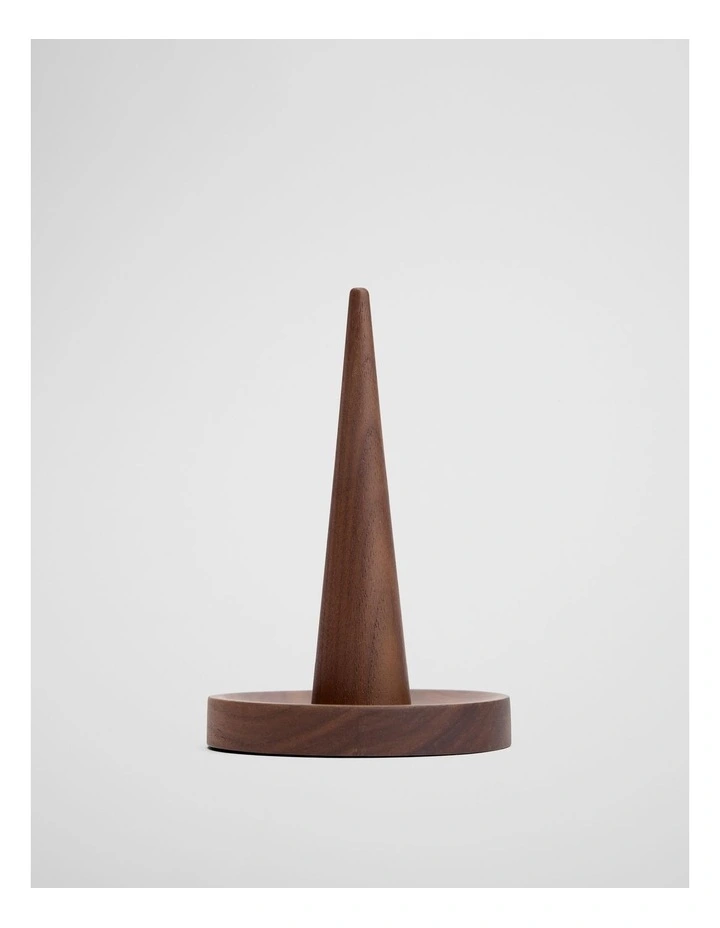 Sierra Ring Stand in Walnut image 1