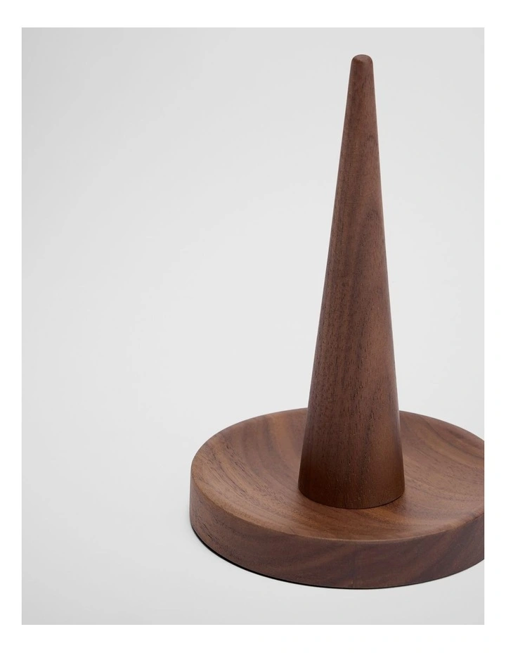 Sierra Ring Stand in Walnut image 2