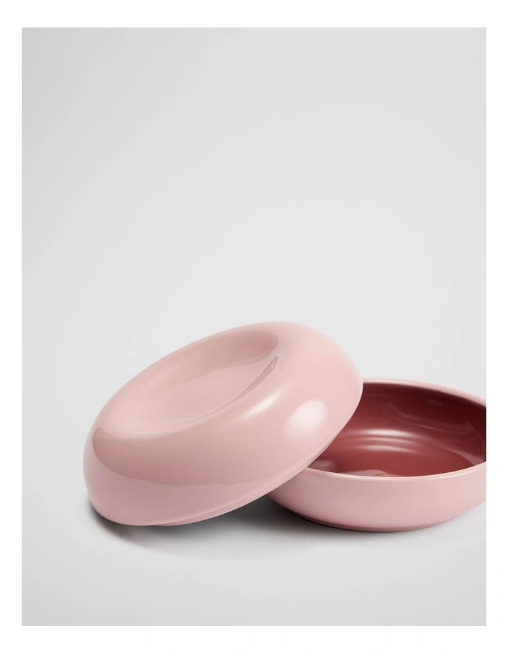 Alana Small Trinket Dish in Dawn Pink image 2