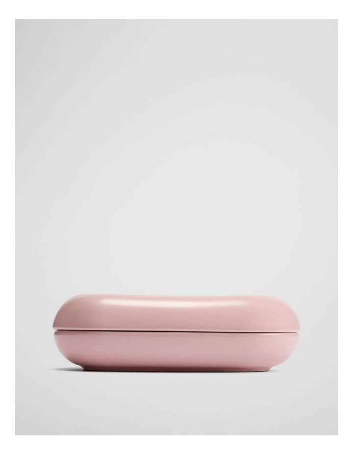 Alana Medium Trinket Dish in Dawn Pink image 1