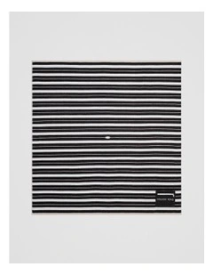 Kyla Australian Cotton Beach Blanket in Charcoal Sand