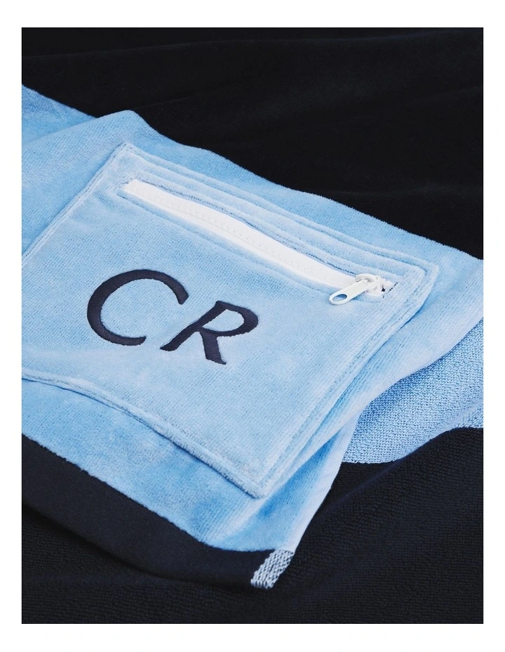 Harvey Australian Cotton Beach Towel in Navy image 3