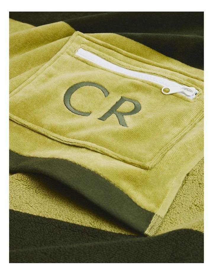 Harvey Australian Cotton Beach Towel in Moss Green image 5