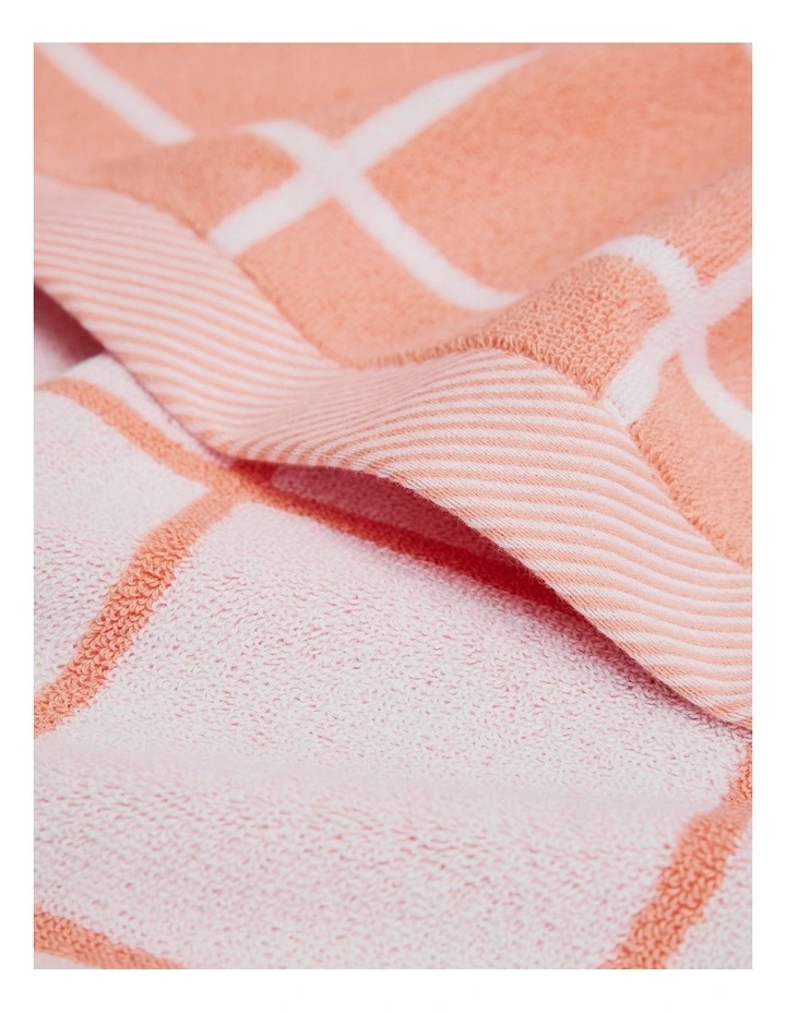 Bowen Australian Cotton Beach Towel in Peach image 3