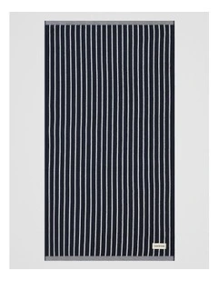 Keppel Australian Cotton Beach Towel in Navy