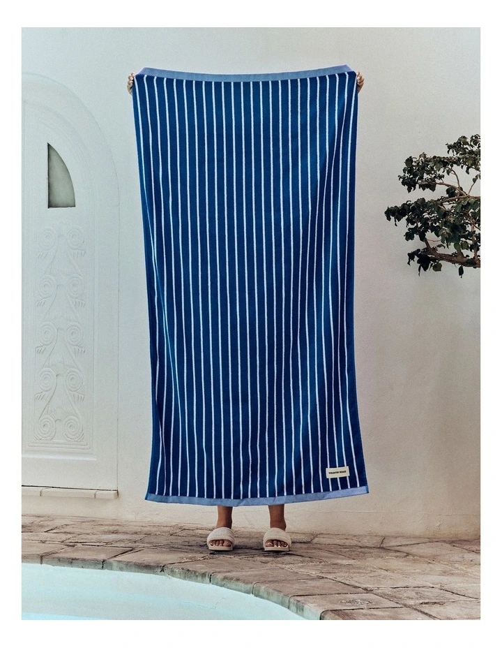 Keppel Australian Cotton Beach Towel in Yves image 2