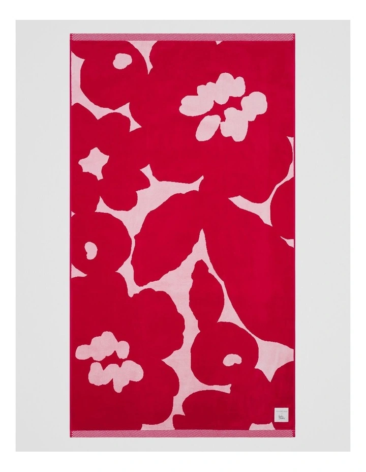 Country Road X Julie White Australian Cotton Canopy Beach Towel in Crimson image 1