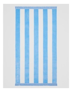 Beau Australian Cotton Beach Towel in Cloud