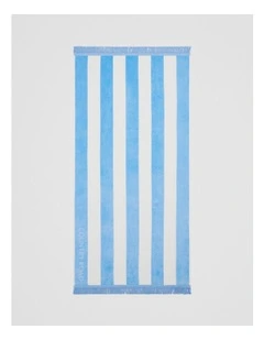 Beau Australian Cotton Small Beach Towel in Cloud
