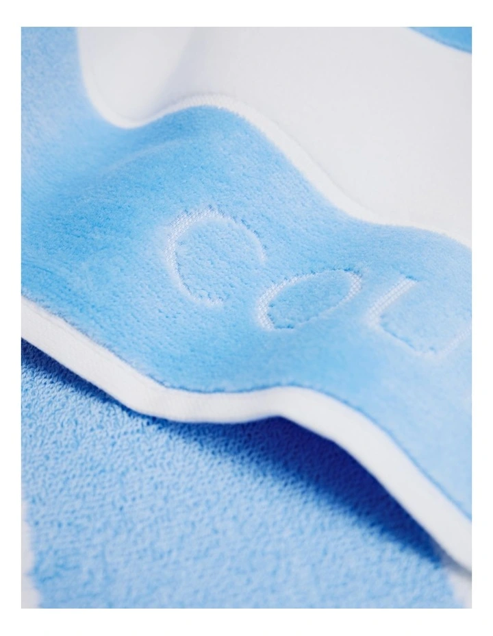 Beau Australian Cotton Small Beach Towel in Cloud image 2