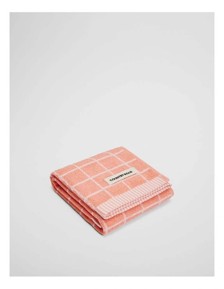Bowen Australian Cotton Tea Towel in Peach image 1