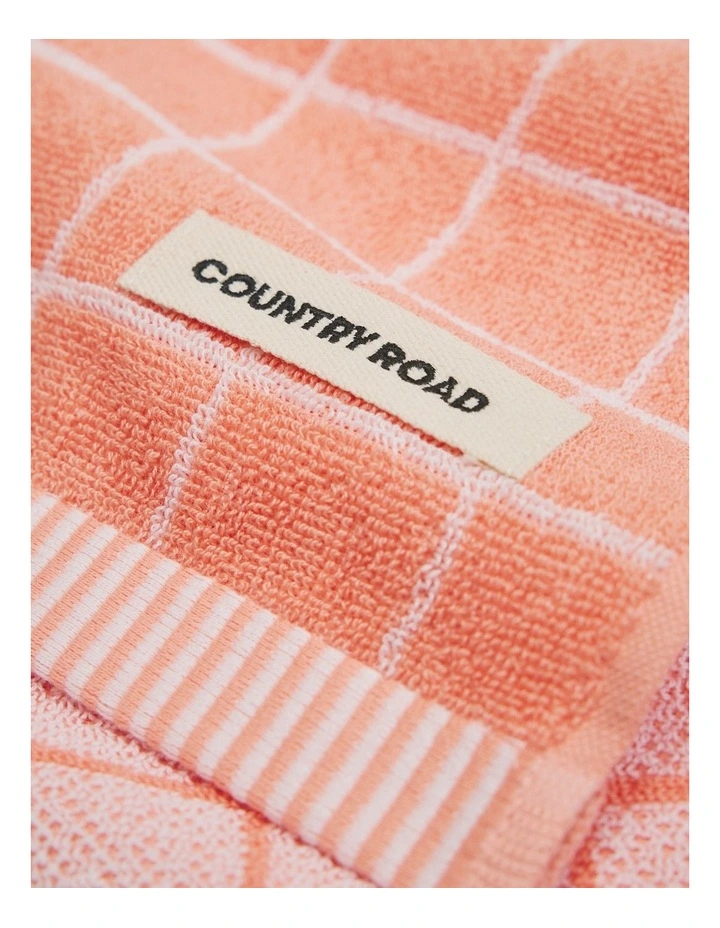 Bowen Australian Cotton Tea Towel in Peach image 2