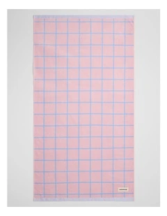 Bowen Australian Cotton Beach Towel in Dawn Pink