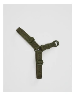 Piper Polyester Harness in Dark Olive