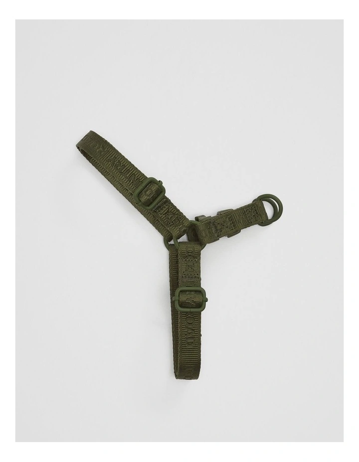 Piper Polyester Harness in Dark Olive image 1