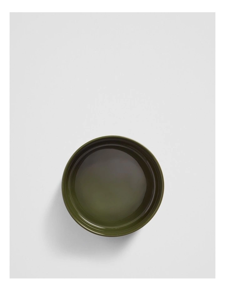 Axel Small Pet Bowl in Dark Olive image 3