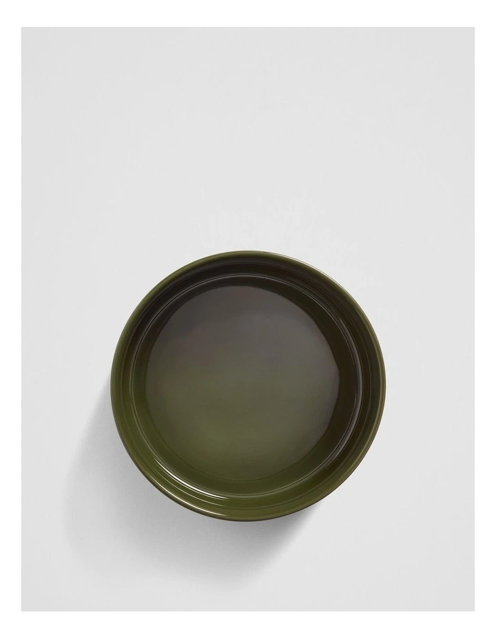 Axel Large Pet Bowl in Dark Olive image 3