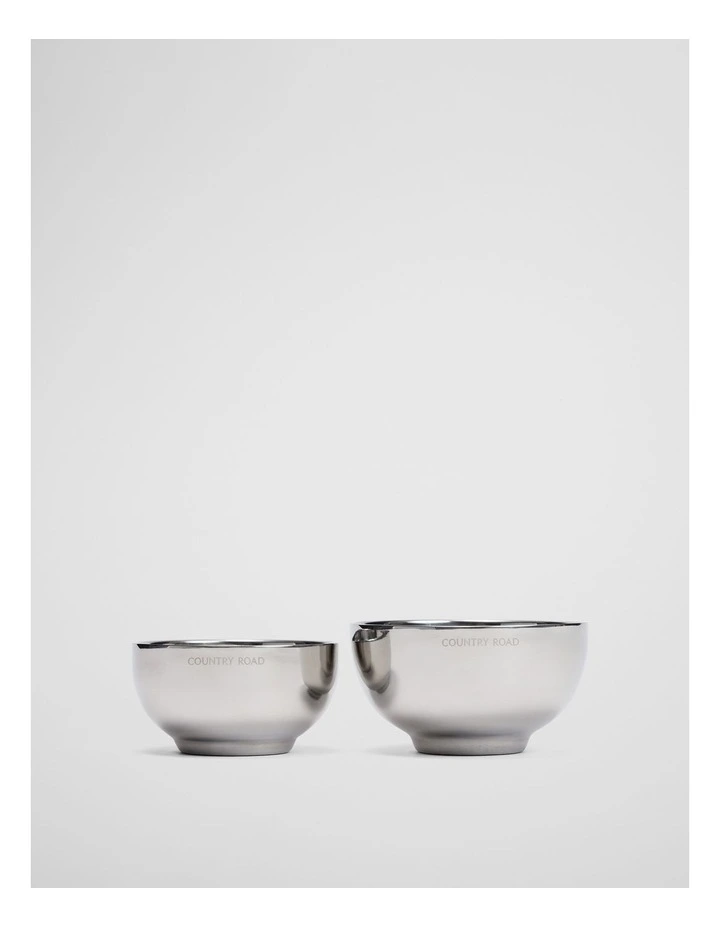 Polly Bowl Set Of 2 in Silver image 1