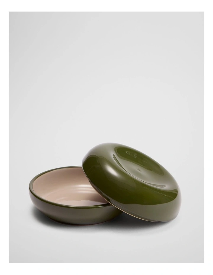 Alana Small Trinket Dish in Dark Olive image 2