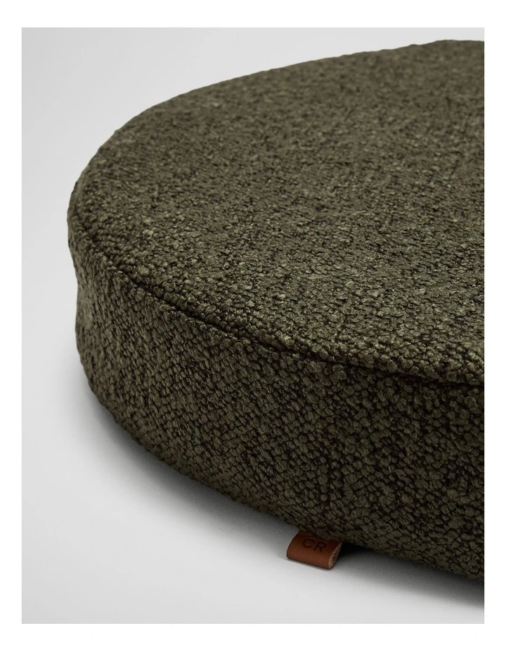 Reed Patio Chair Pad in Dark Olive image 3