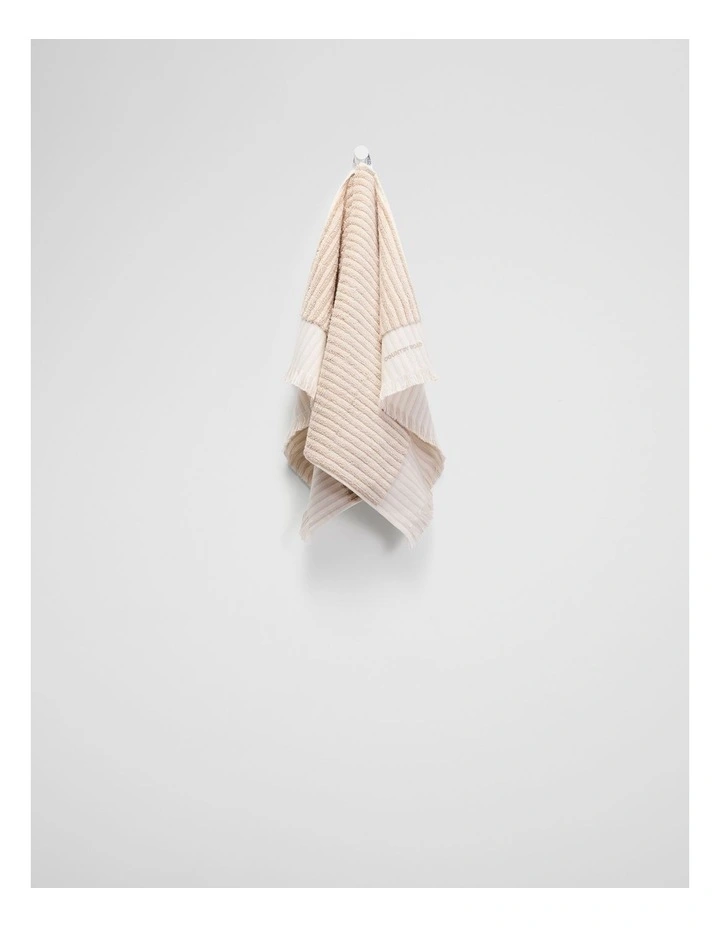 Morgan Australian Cotton Hand Towel in Snow image 1