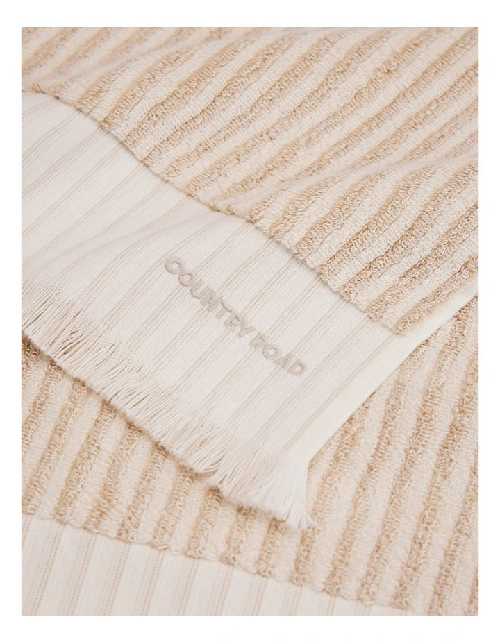 Morgan Australian Cotton Hand Towel in Snow image 2