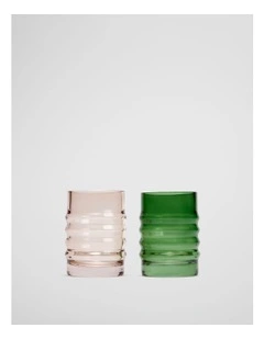 Tori Bud Vase Set Of 2 in Dark Olive